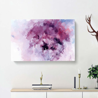 Floral Dreams in Abstract - Wrapped Canvas