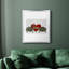 Toile encadrée de qualité supérieure Turtle Kiss-140593917-140593919