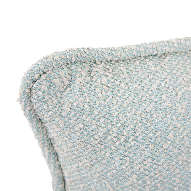 Coussin corail d'Alicante, Bleu, Carré H 20 po x l 20 po