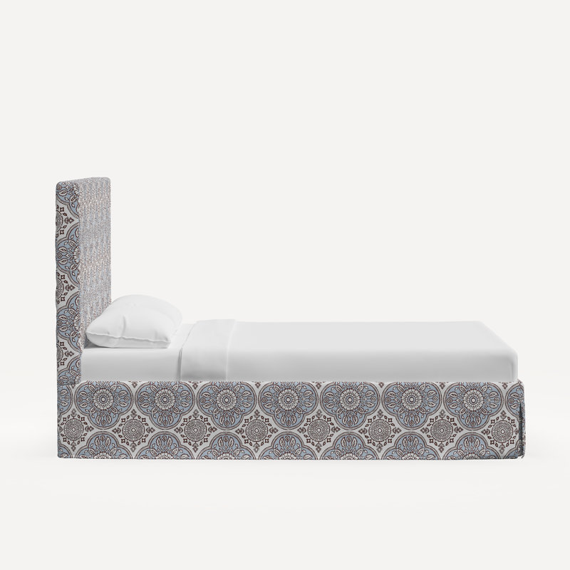 Shona Bed, Jr Madura Vista Geometric Linen, California King