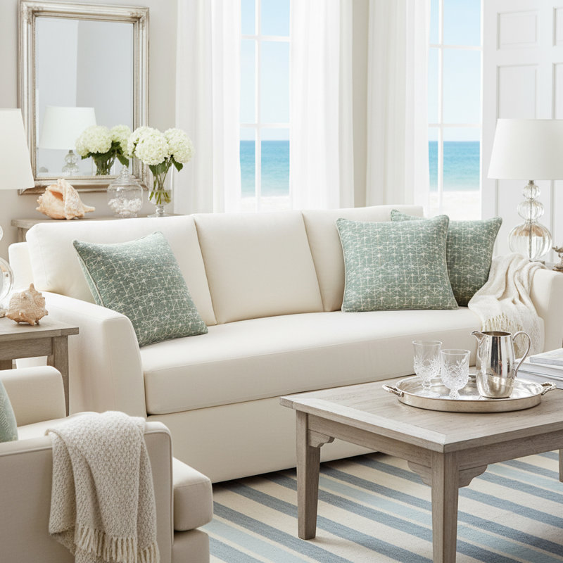 Foster Square Pillow Cover & Insert, Fennel