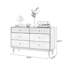 Armoire d'appoint en noyer massif