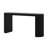 Curved Design Console Table With Unique Vertical Stripe, Suitable For Living Room, Study, Or Entrance | Gift Idea-119412005