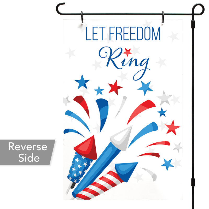 Drapeau de jardin Proud American