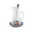 Fleur De Lis Glass Beverage Dispenser