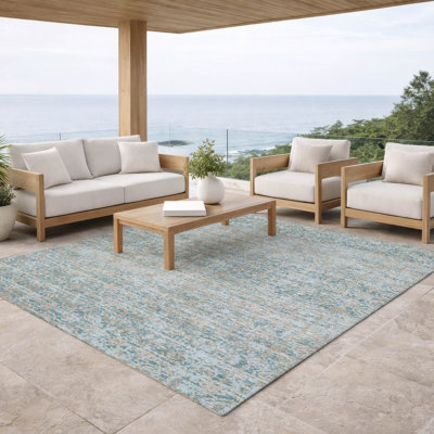 Machine Washable Indoor/Outdoor Chantille ACN2931 Global Rug