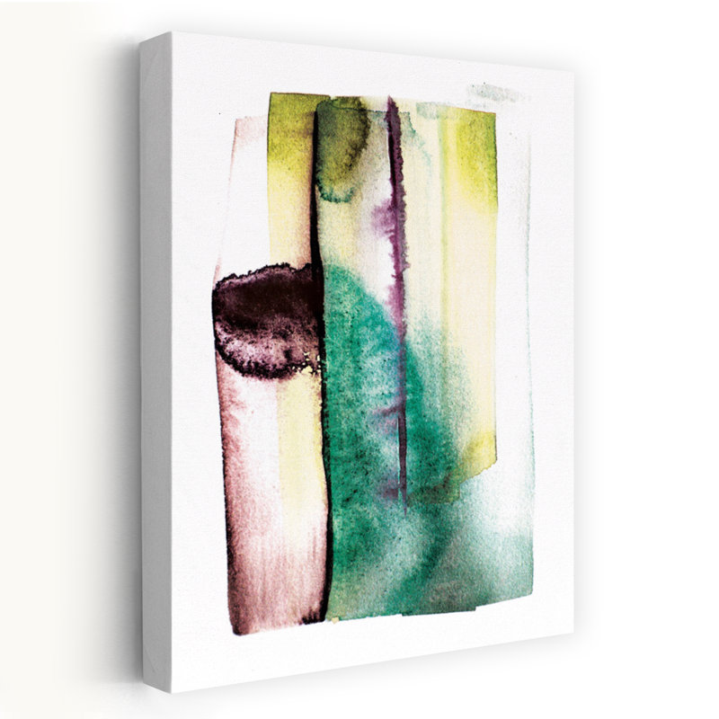 Art contemporain, art moderne abstrait, H 24 po x l 16 po
