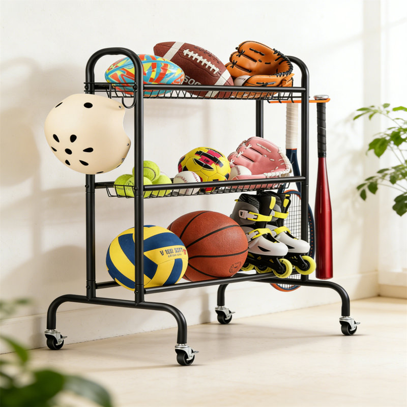 Metal Sports Rack