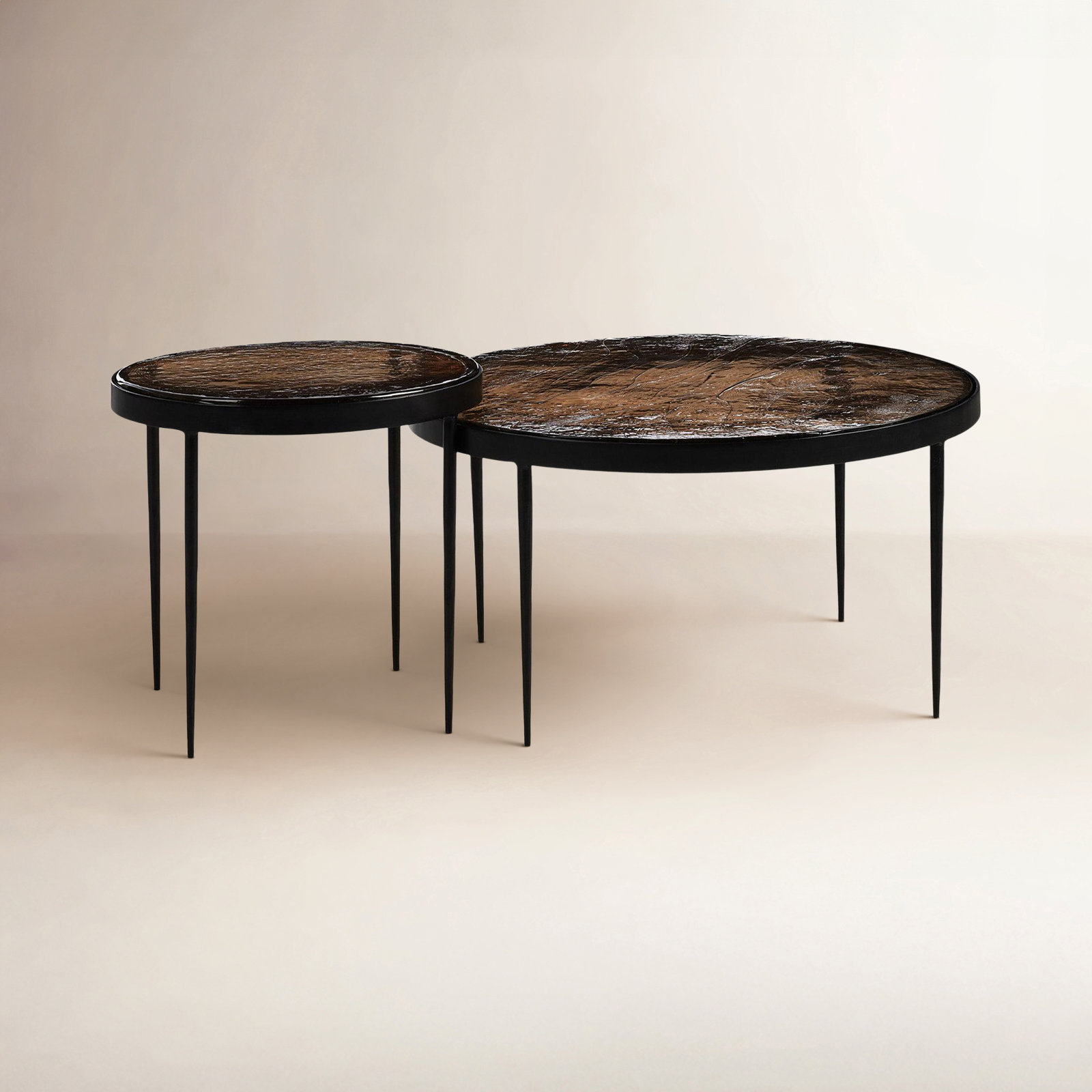 Carmen Nesting Coffee Table, Green