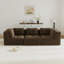 Canapé modulaire surdimensionné surdimensionné en velours côtelé, assise profonde, sans assemblage, antidérapant-837126845-837126847