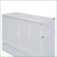 Lit escamotable double avec port USB et grand tiroir