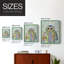 Fantastic Florals Owl, reproduction encadrée - bois massif-938948103-938948155