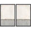 «Grunge Mid-Century Geometric Liness», 2 pièces sur toile-99016456-99016458