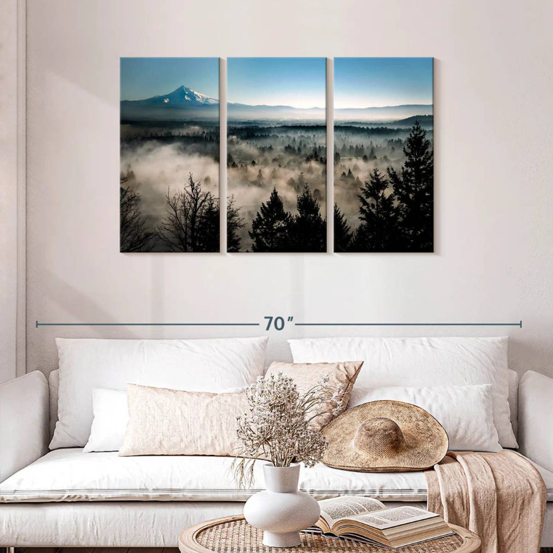 Alvord Foggy Willamette Valley, 28" H x 45" W