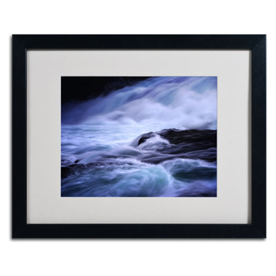 « blue stream » par philippe sainte-laudy,, reproduction de photo encadrée