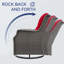 Chaise de patio pivotante avec coussins Merryman-93558220
