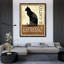 Art sur toile tendue par Astonique Grand Charron, galerie Véronique: Il Gatto-527946897