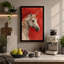 Unicorn in Crimson Mystical - Wrapped Canvas-2022659825-2022659835