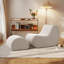 Élégante chaise d'appoint avec repose-pieds Mirod-467375404