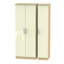 Yvette 3 Door Manufactured Wood Wardrobe-18860315-23704042
