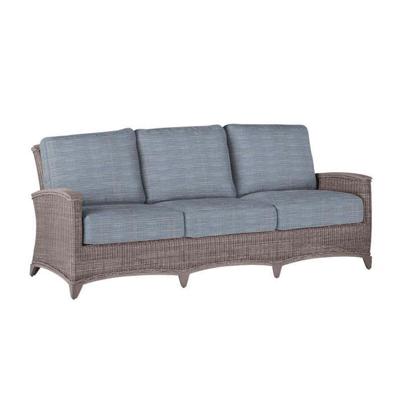 Canapé Astoria tissé - huître / huître, Pas de soudure, Chambray Rollo, Huître