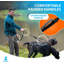 Laisse de marche pour chien à double tête, sangle de traction double pour chien un à deux, laisse anti-enchevêtrement pour les petits et moyens chiens-132274958