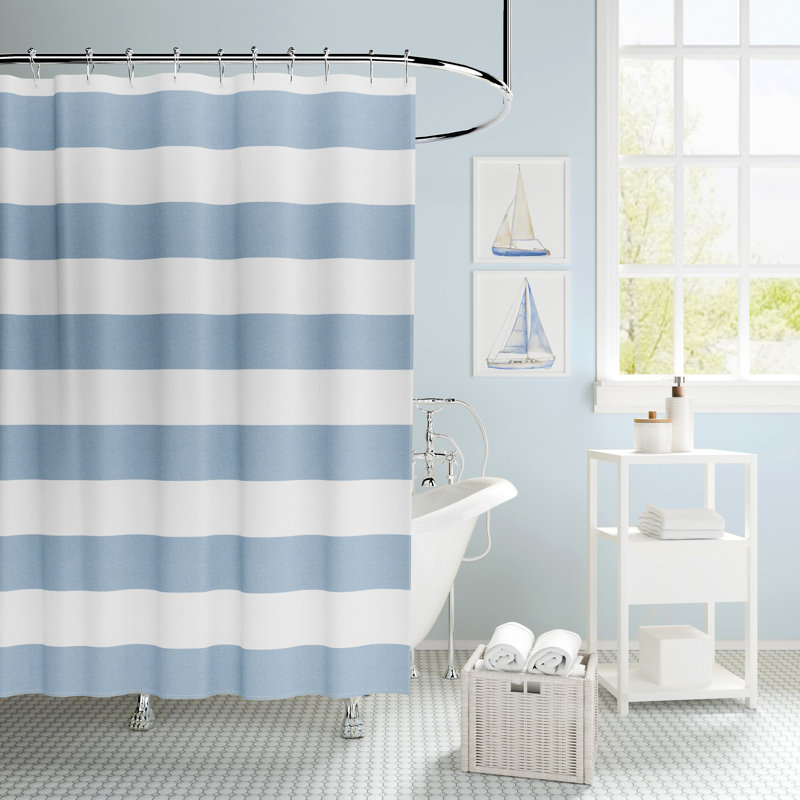 Rideau de douche en microfibre Lavelle