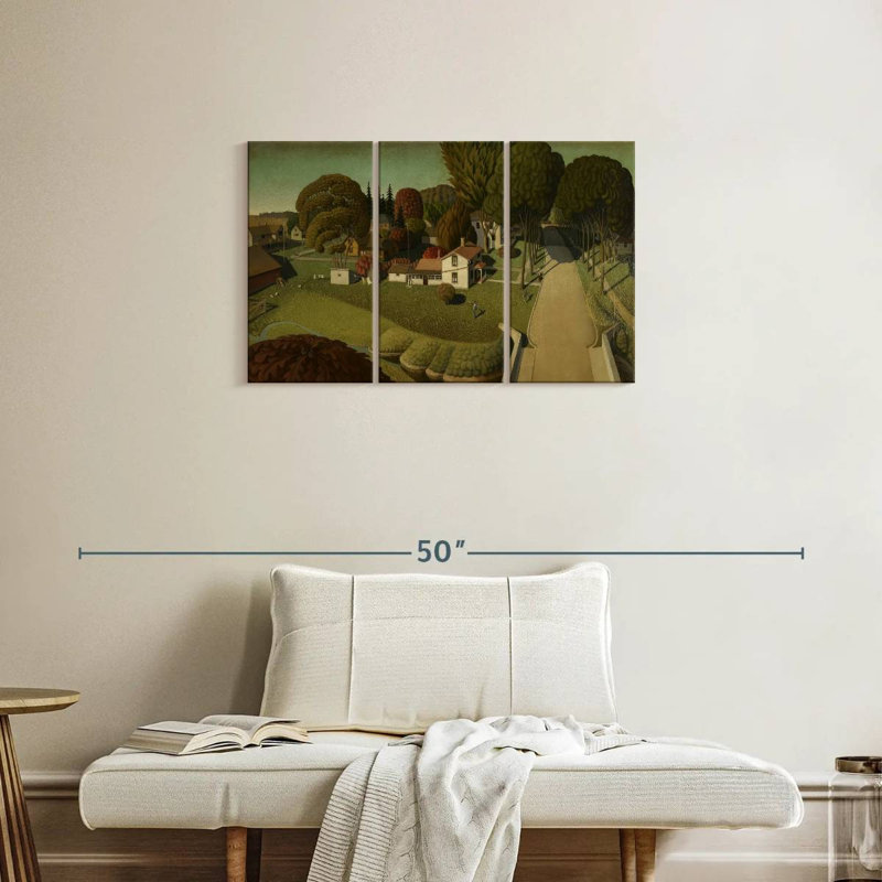 Alvord The Birthplace Of Herbert Hoover, 20" H x 33" W