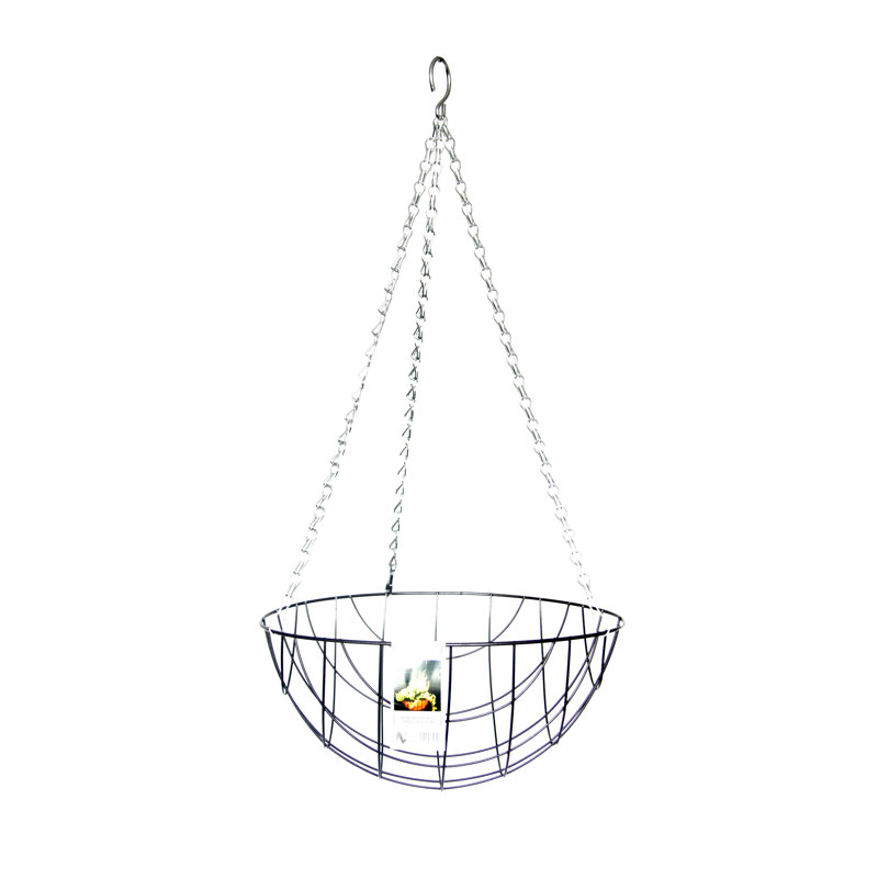 Metal Hanging Basket 12"