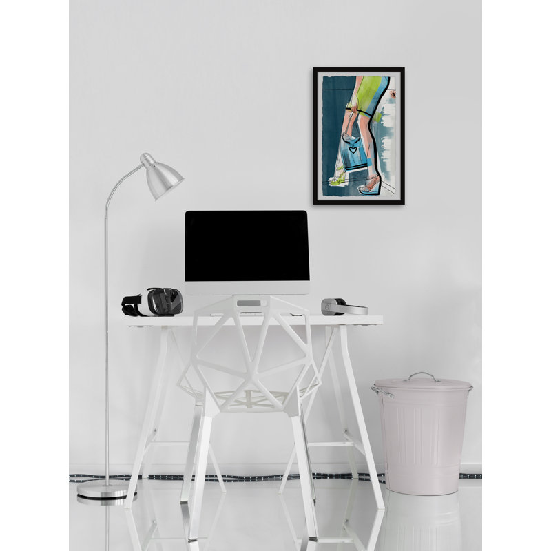 On-trend Wedges by Parvez Taj - Single Picture Frame Painting, 30 cm H x 20 cm W