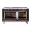 ILVE Nostalgie II Noblesse 60 po à 2 brûleurs, plaque chauffante, plaque de cuisson française-134209485-134208544