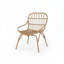 Chaise longue d'extérieur en osier Papasan