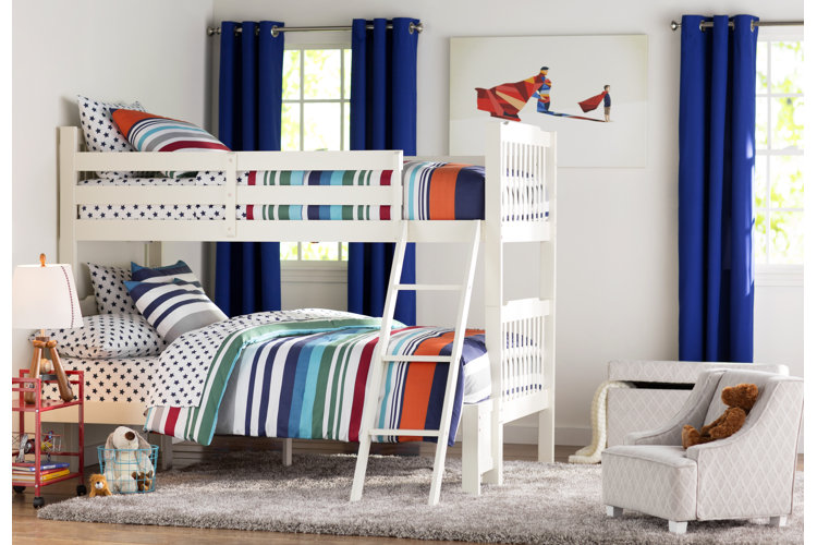modern single bunk beds