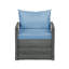 Chaise de patio avec coussins Avamonroe-69816088