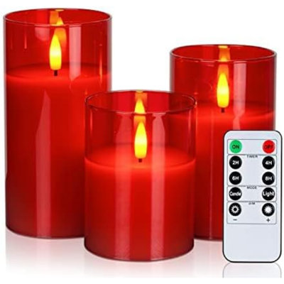 Scented Unscented Flameless Tealight Candle