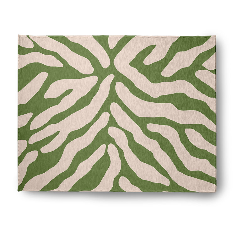 Cervin Chenille Animal Print Indoor Rug
