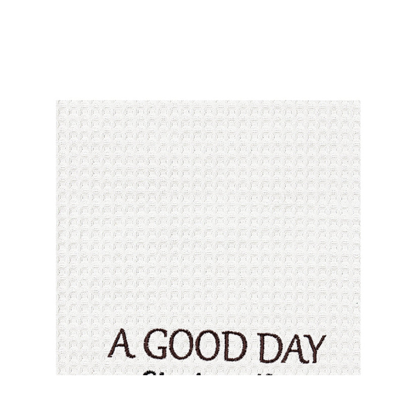 Torchon "Good Day Starts With Coffee"