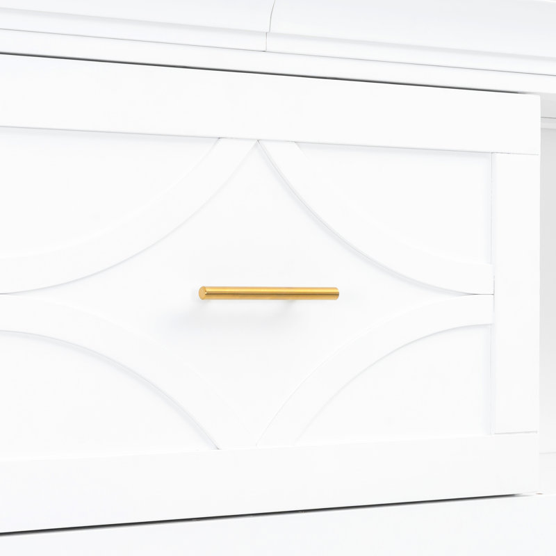Lit simple en blanc avec remplacement de charge, tiroir et 2 unités de rangement - Représentant en pin de qualité, armoires