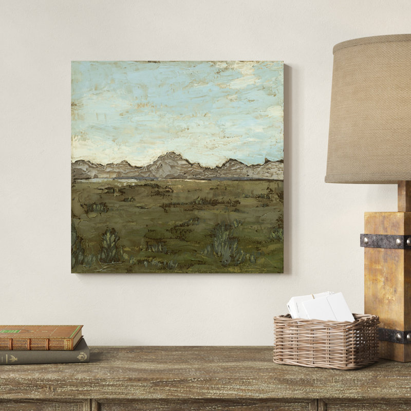 Western View IV, H 20 po x l 20 po x P 1,25 po