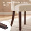 Chaise d'appoint rembourrée Amelia-1023408837