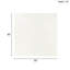Décoration murale moderne l 30 po x H 30 po x P 1,25 po - intérieur blanc brillant en résine-452294163