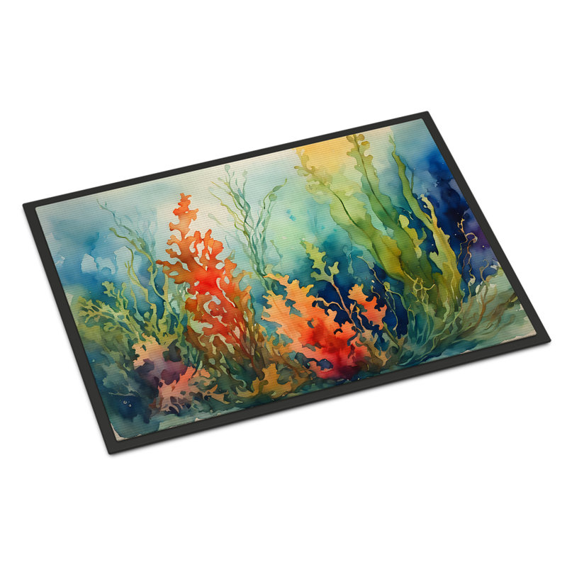 Tapis d'entrée extérieur antidérapant Quintessa, L 24 po x L 36 po