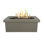 Ramona Rectangle Concrete Fire Pit Table