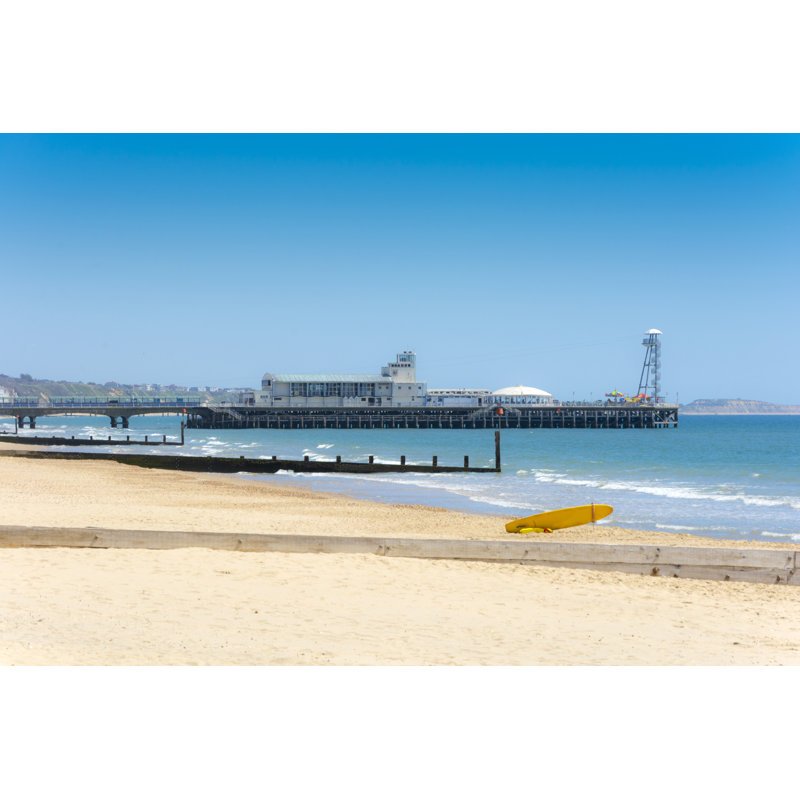 Bournemouth Pier by Thomas Faull - No Frame Print on Canvas, 51cm H x 76cm W