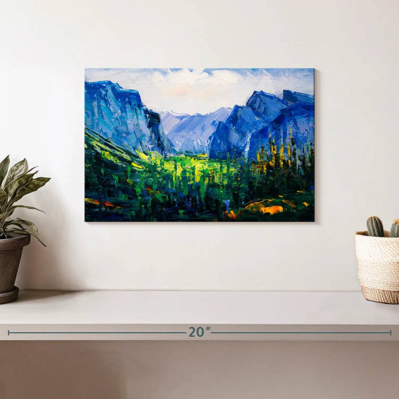 Acrylique Alvord Yosemite, H 8 po x l 12 po