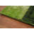 Green Wool Distressed Patchwork Area Rug 7x10