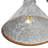 Duwana 1-Light Wall Sconce in Antique Black Iron with Galvanized Steel