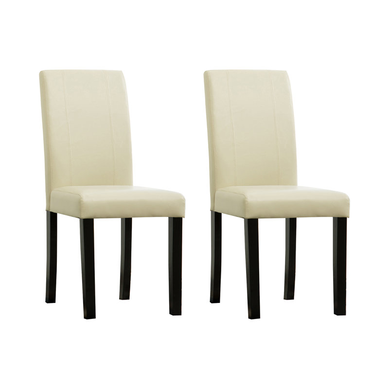 Tereza 45.5cm H Upholstered Side Chair, Cream