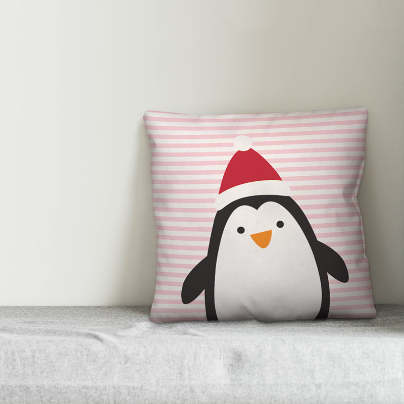 Striped Throw Pillow, 20" x 20", Pillow Cover Only - Insert
