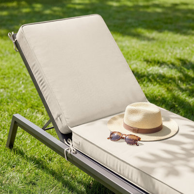 Coussins de chaise longue d'extérieur 4 po l 21 po x L 72 po (ensemble de 4)